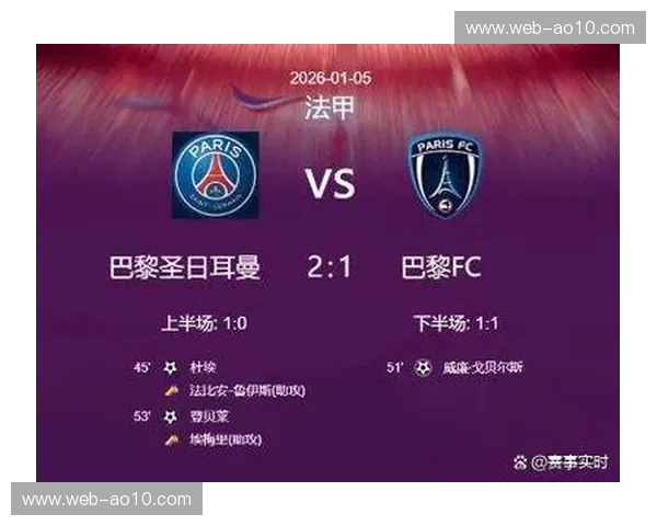 朗斯客场五球大胜巴黎FC 反超巴黎圣日耳曼登顶积分榜
